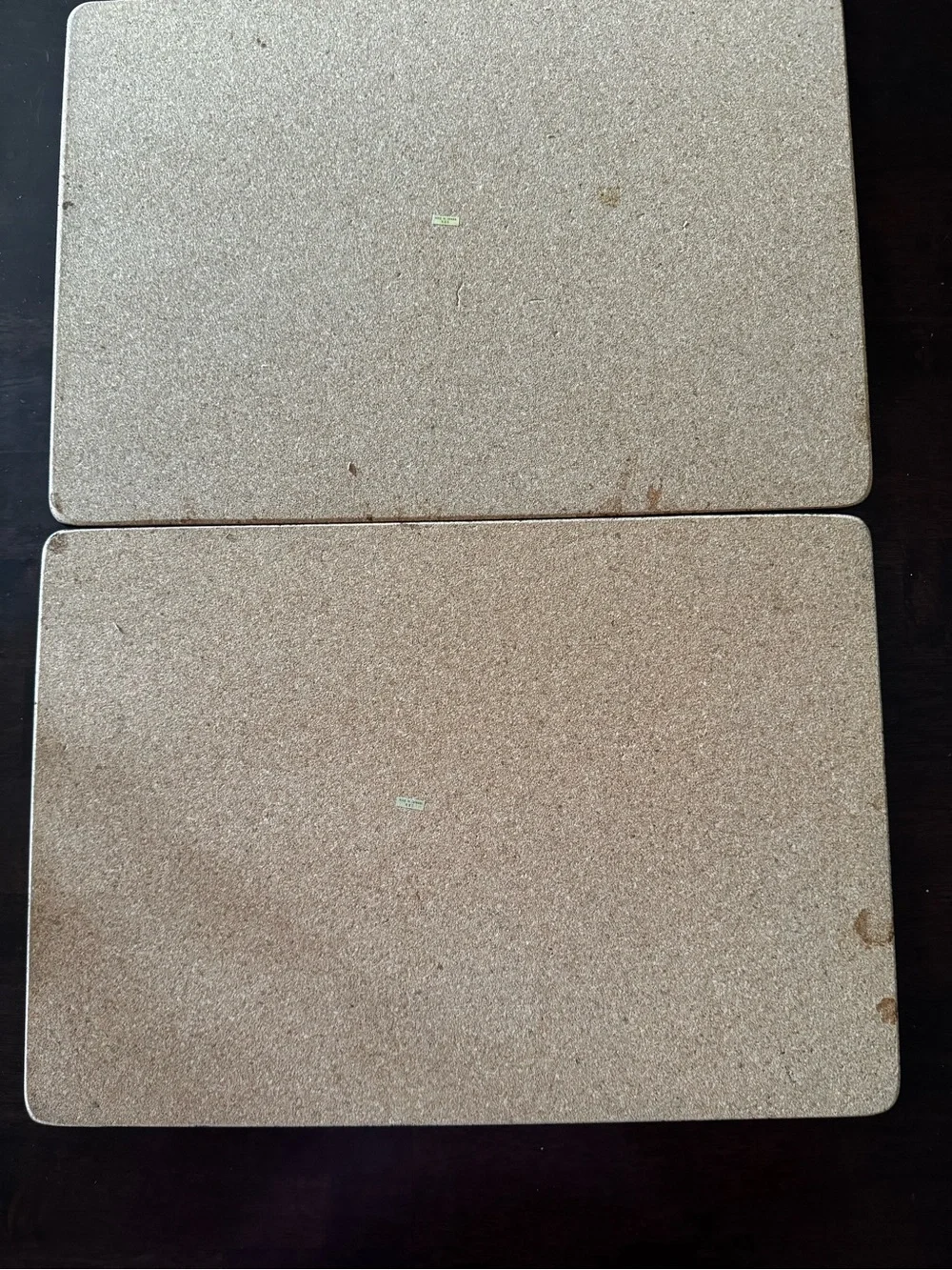 Mary Engelbreit Teapot Pattern Cork Back Placemats - Set of 4